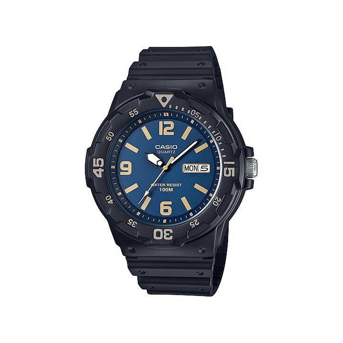 Đồng Hồ Casio Mrw-200H-2B3V Nam Xanh Đen