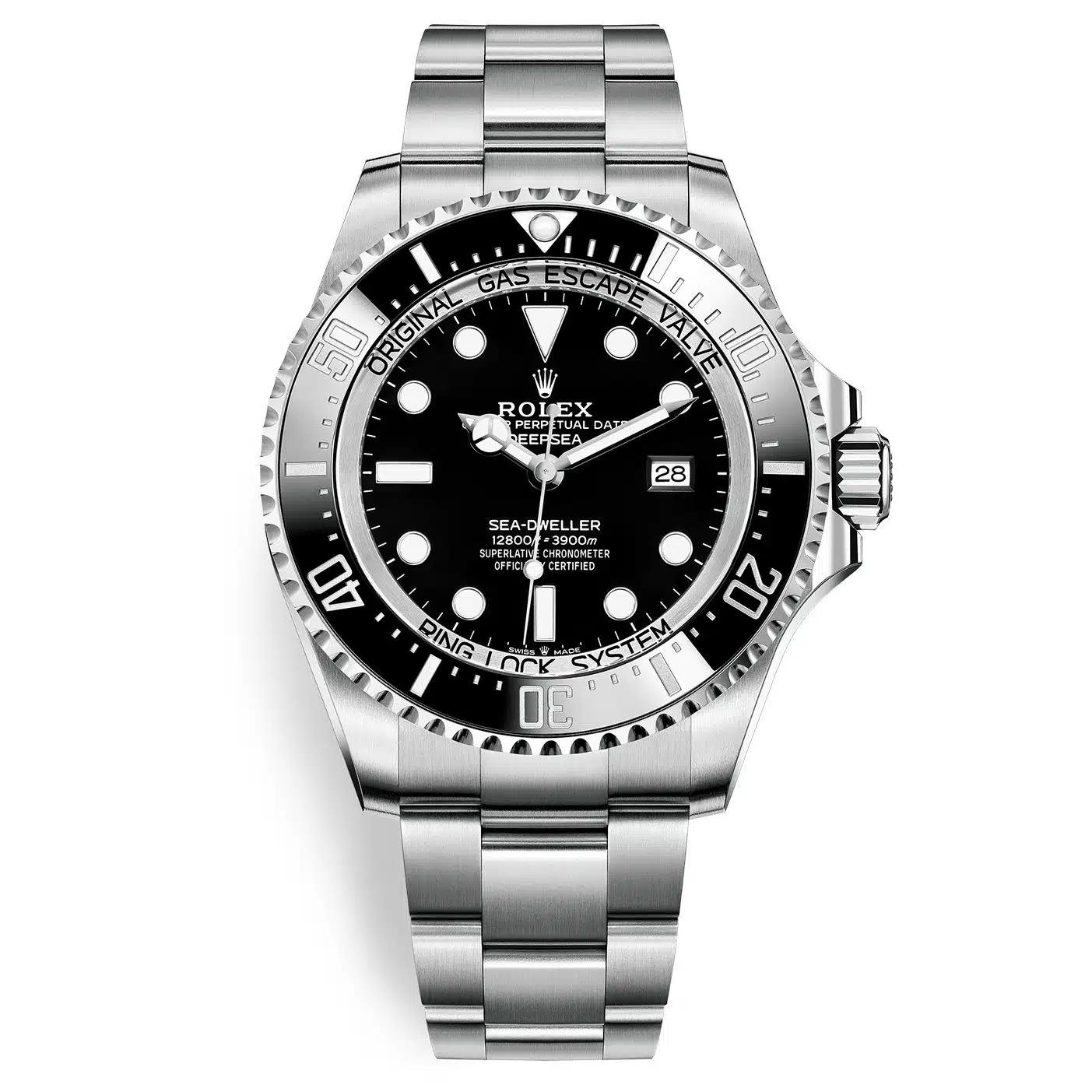 Đồng Hồ Rolex Deepsea 126660 44mm Nam Đen Xám