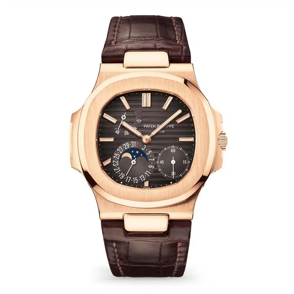 Đồng Hồ Patek Philippe Nautilus 5712R-001 40mm Nam Nâu Vàng