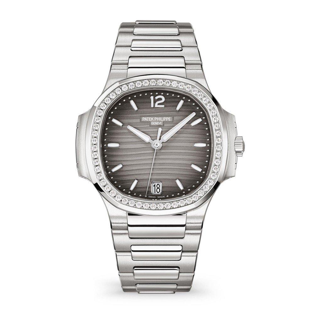 Đồng Hồ Patek Philippe Nautilus 7118-1200A-011 35.2mm Nữ Xám Nâu