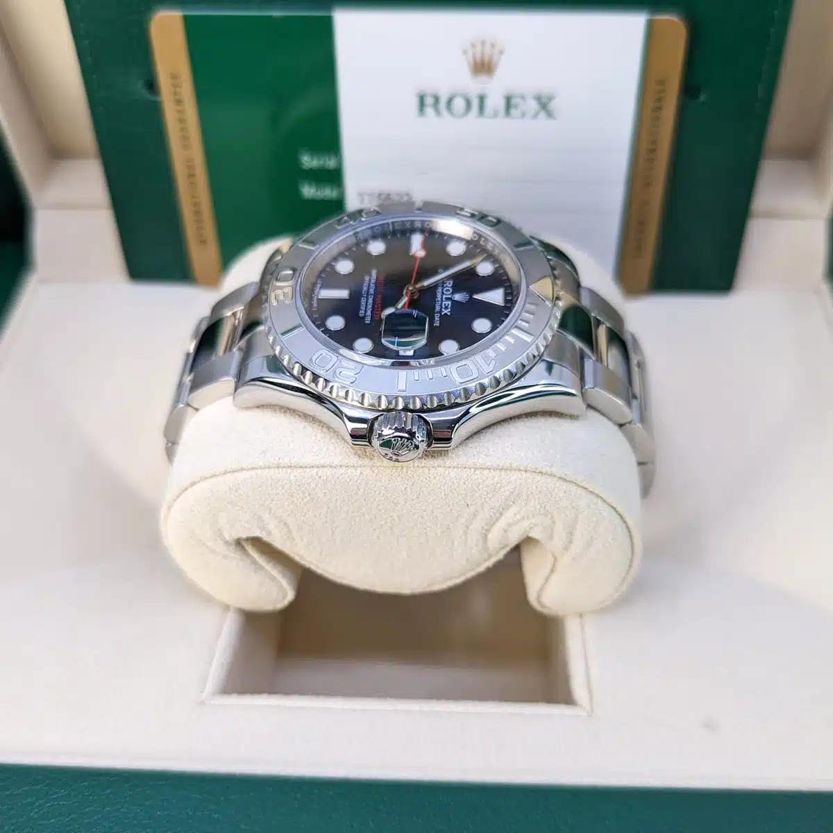 Đồng Hồ Rolex Yacht-Master 116622 40mm Nam Xanh Xám