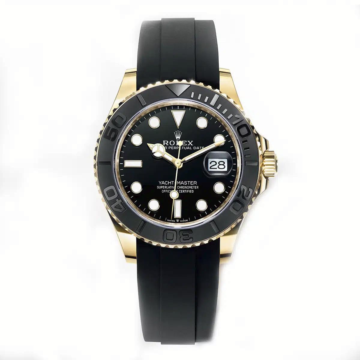 Đồng Hồ Rolex Yacht-Master 226658 42mm Nam Đen Vàng