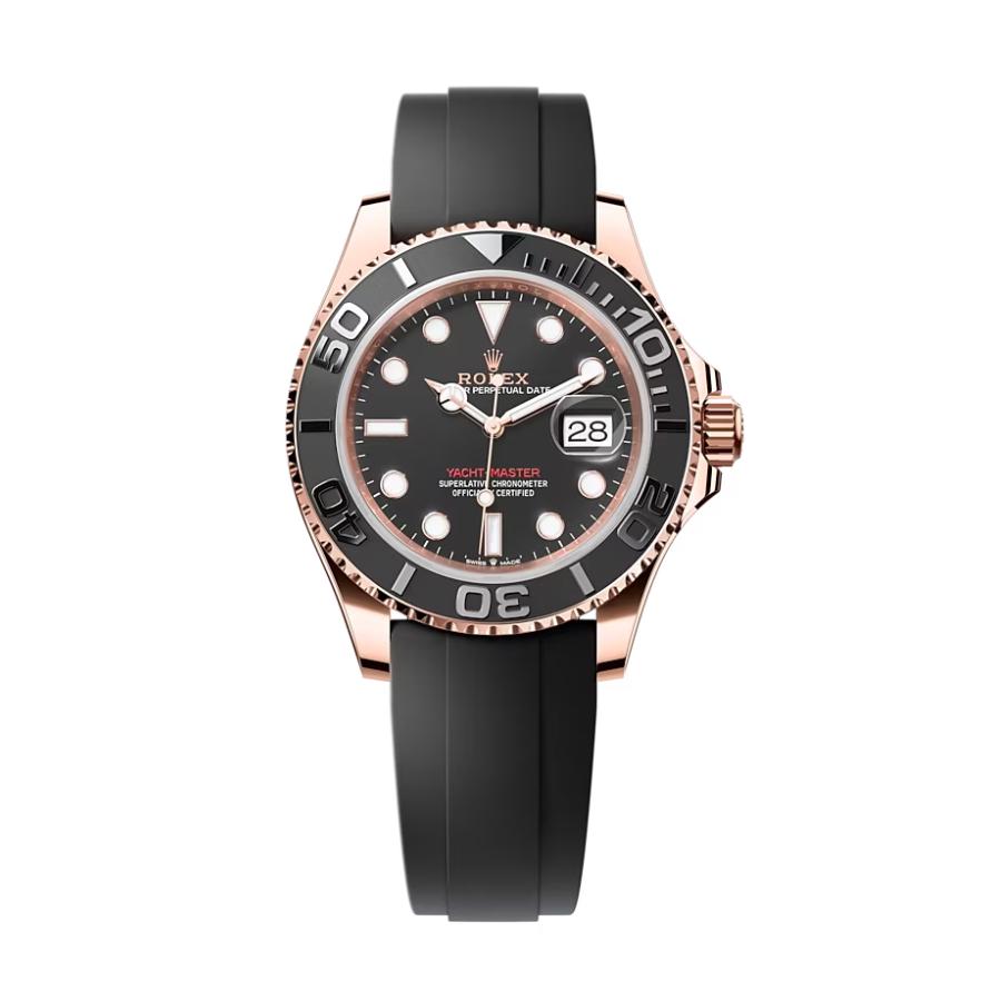 Đồng Hồ Rolex Yacht-Master 126655 40mm Nam Đen Vàng Hồng