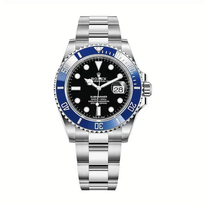 Đồng Hồ Rolex Submariner Date 126619Lb 41mm Nam Xanh Đen Xám