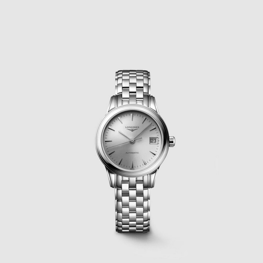 Đồng Hồ Longines Flagship Nữ 26mm Xám