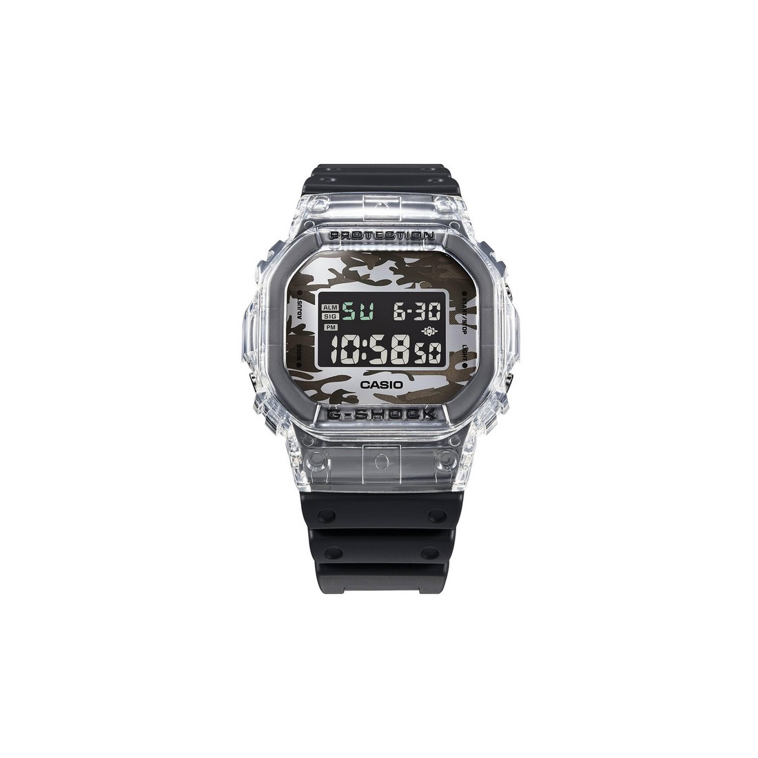 Đồng Hồ Casio Dw-5600Skc-1 Nam Đen Xám