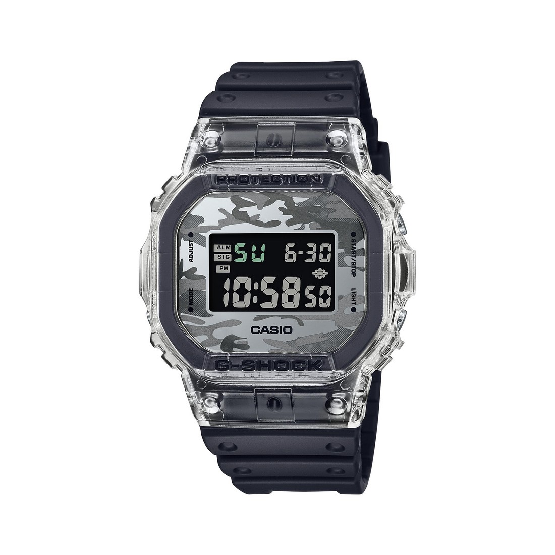 Đồng Hồ Casio Dw-5600Skc-1 Nam Đen Xám