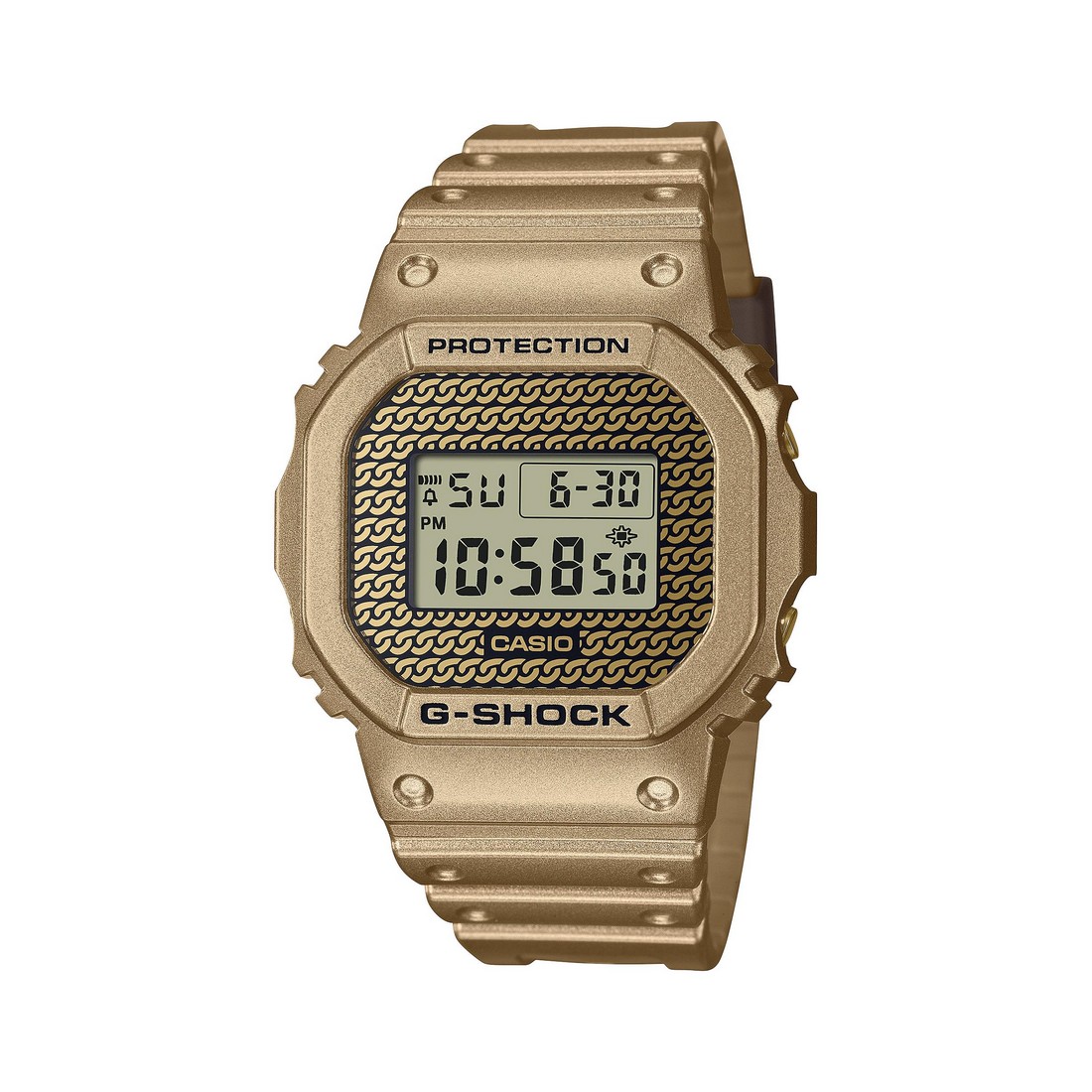 Đồng Hồ Casio Dwe-5600Hg-1 Nam Vàng