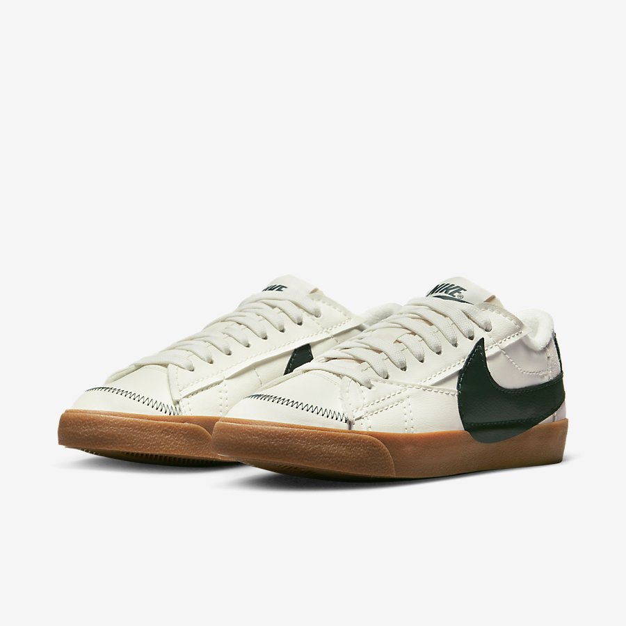 Giày Nike Blazer Low '77 Jumbo Nam Trắng Nâu