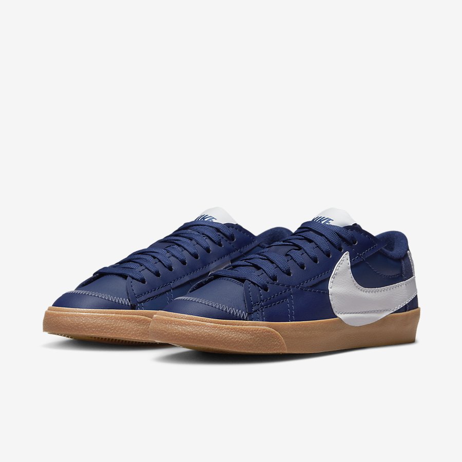 Giày Nike Blazer Low '77 Jumbo Nam Xanh