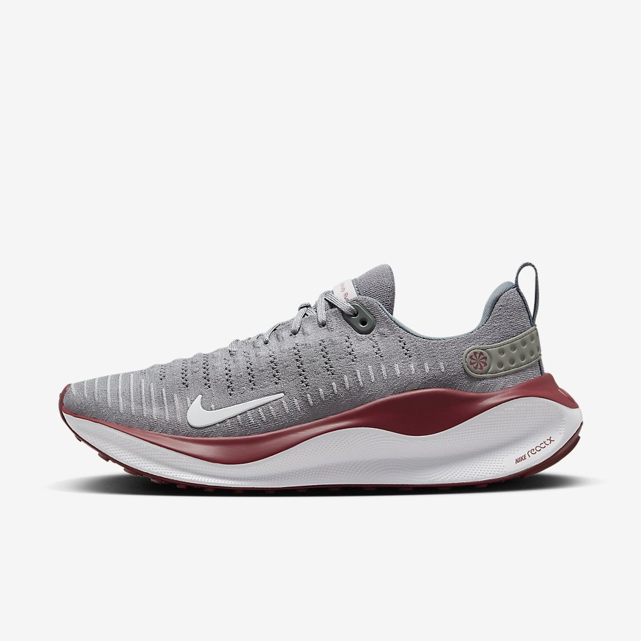 Giày Nike Infinityrn 4 Nam Xám Đỏ