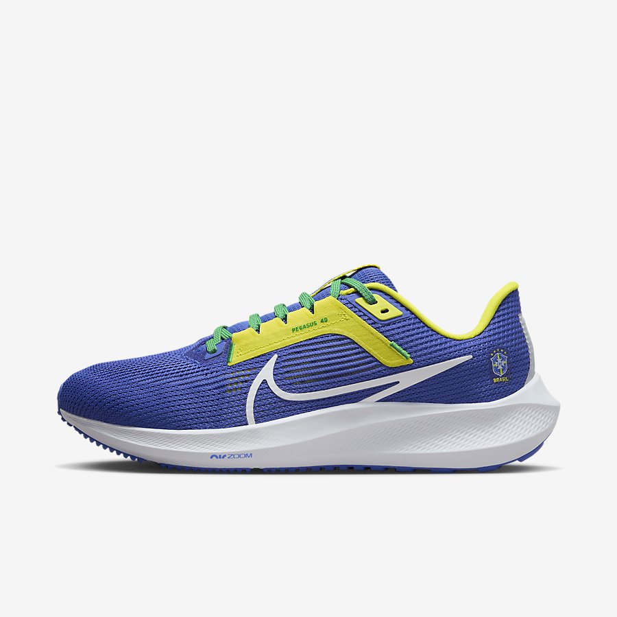 Giày Nike Pegasus 40 Nam Xanh Vàng