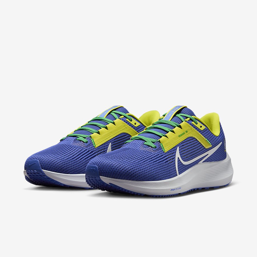 Giày Nike Pegasus 40 Nam Xanh Vàng