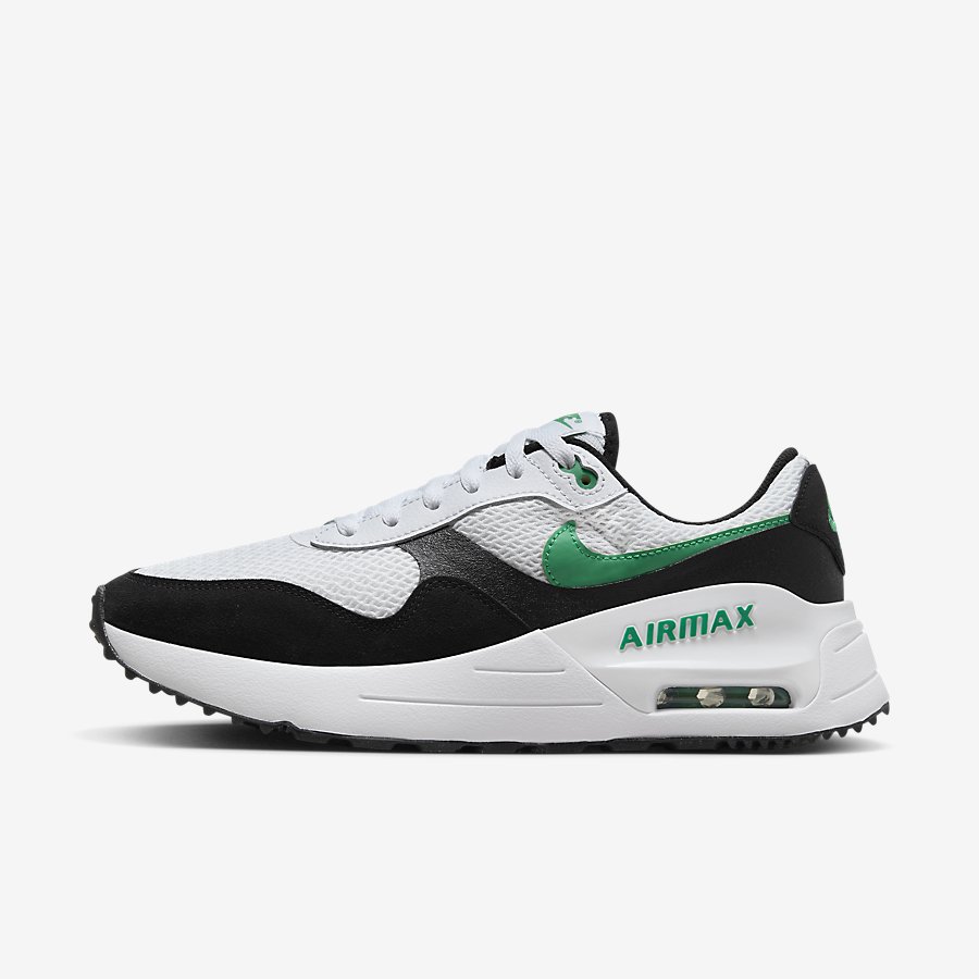 Giày Nike Air Max SYSTM Nữ Trắng Đen Xanh