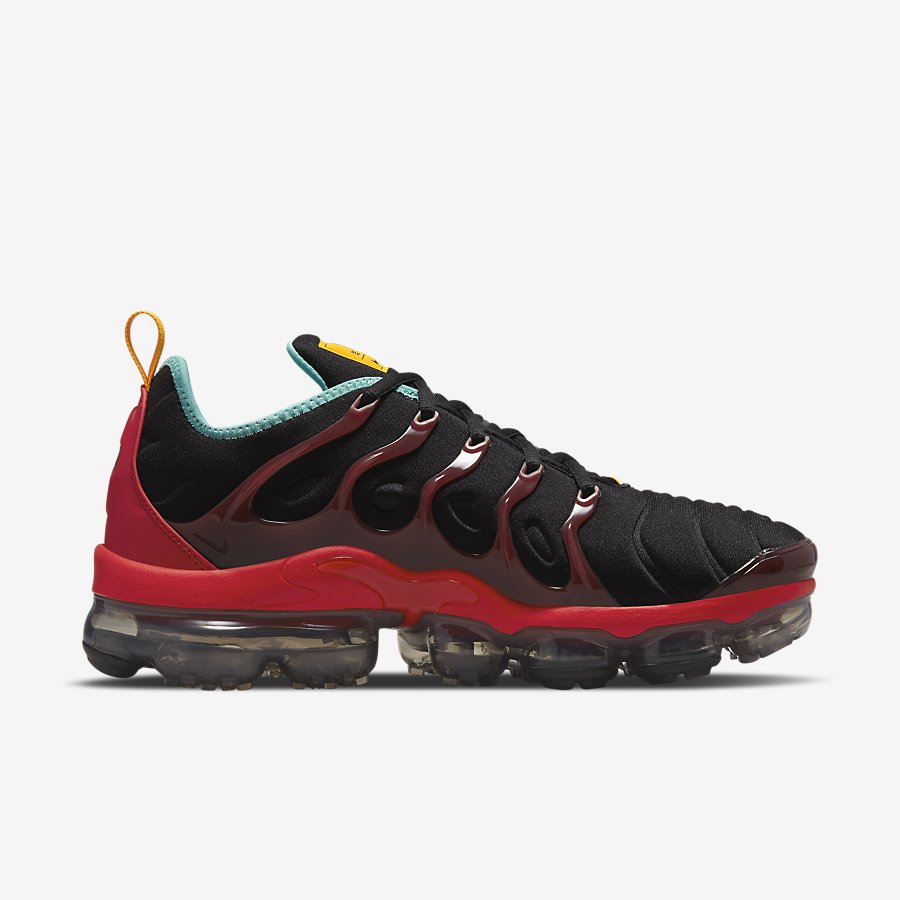 Giày Nike Air Vapormax Plus Nam Cam Đen