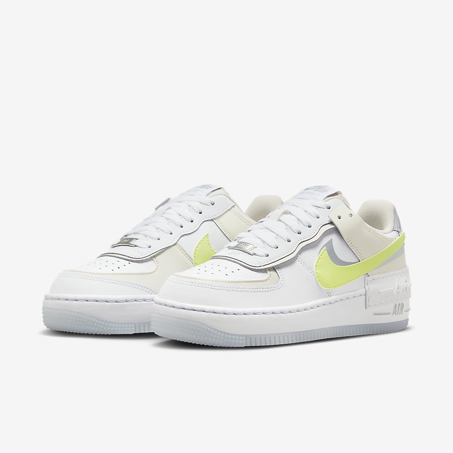 Giày Nike Air Force 1 Shadow Nữ Trắng Vàng