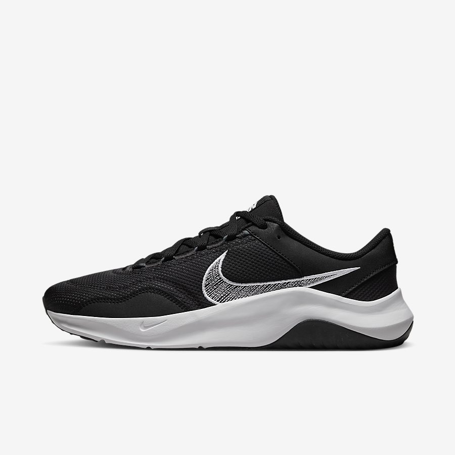 Giày Nike Legend Essential 3 Next Nature Nam Đen Trắng