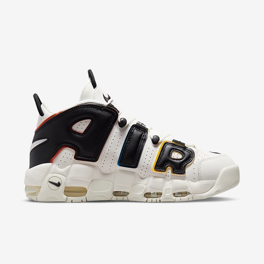 Giày Nike Air More Uptempo '96 Nam Trắng Đen Vàng