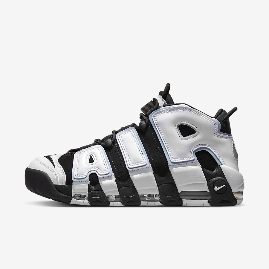 Giày Nike Air More Uptempo '96 Nam Đen Trắng Xanh