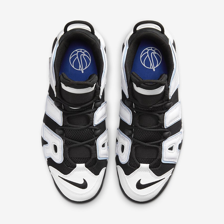 Giày Nike Air More Uptempo '96 Nam Đen Trắng Xanh