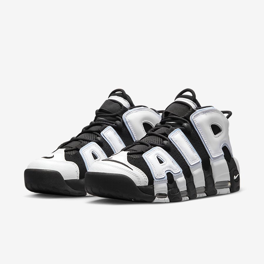 Giày Nike Air More Uptempo '96 Nam Đen Trắng Xanh