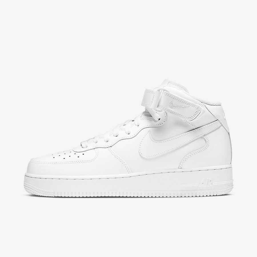 Giày Nike Air Force 1 Mid '07 Nam Trắng