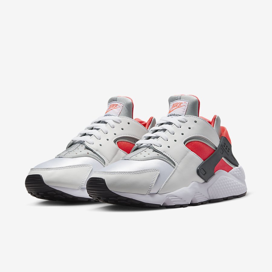 Giày Nike Air Huarache Nam Trắng Cam