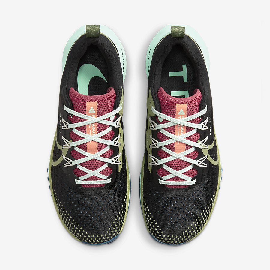 Giày Nike Pegasus Trail 4 Nữ Đen Xanh