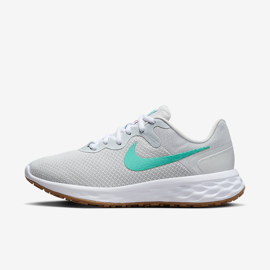 Giày Nike Revolution 6 Nữ Xám Xanh