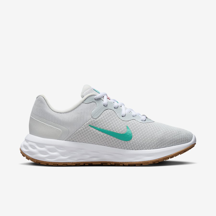 Giày Nike Revolution 6 Nữ Xám Xanh