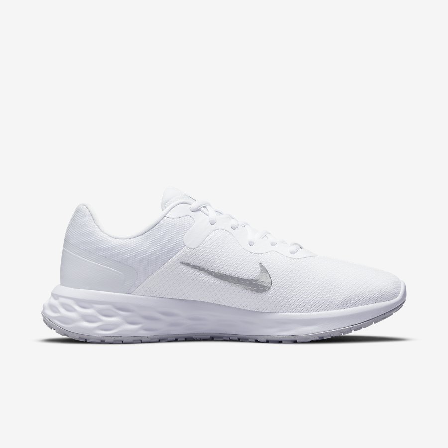 Giày Nike Revolution 6 Nữ Trắng Bạc