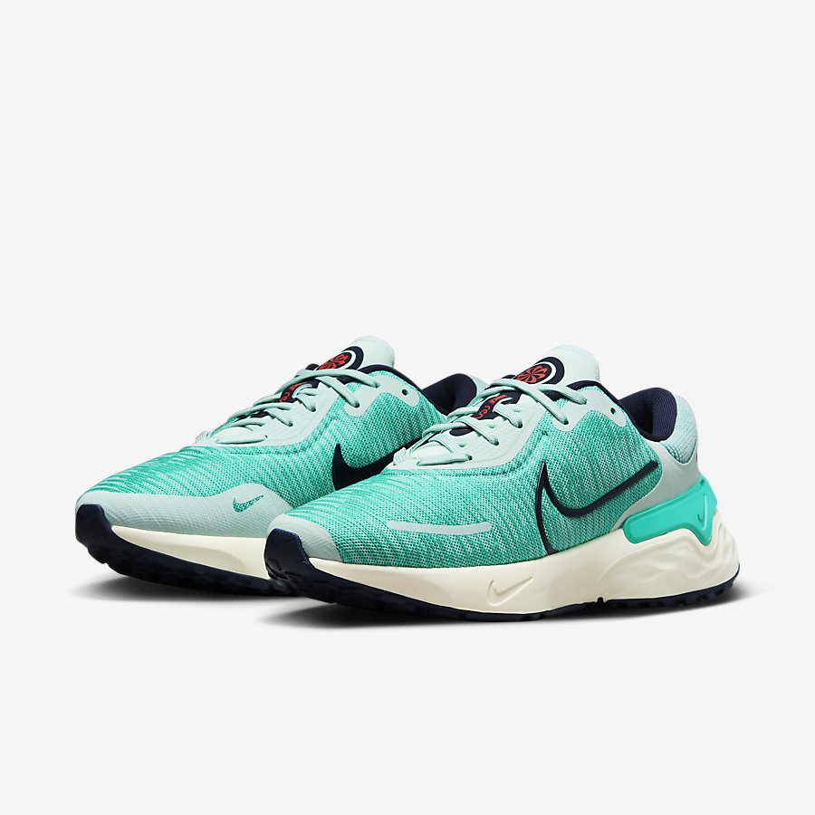 Giày Nike Renew Run 4 Nữ Xanh