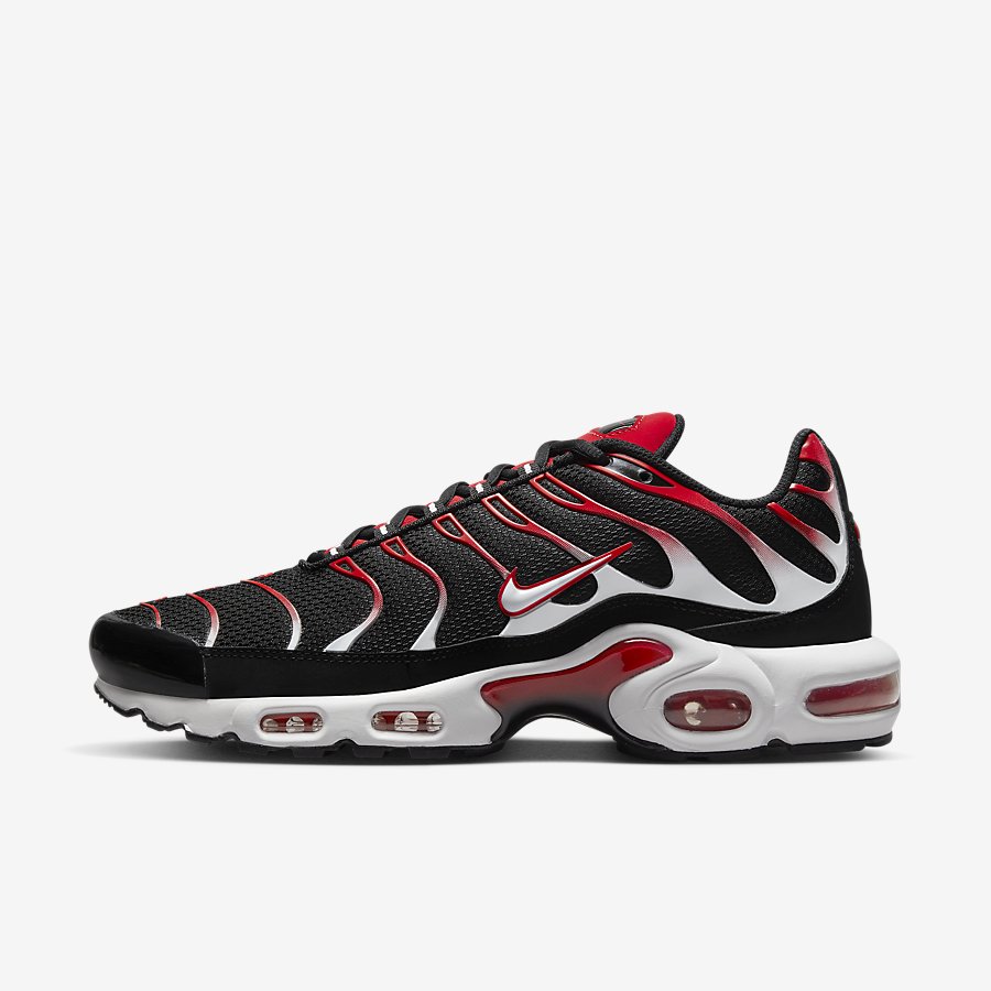 Giày Nike Air Max Plus Nam Đen Đỏ