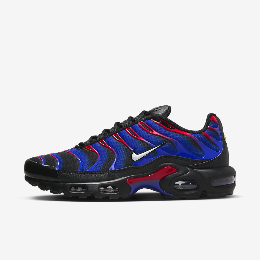 Giày Nike Air Max Plus Nam Đen Xanh Đỏ