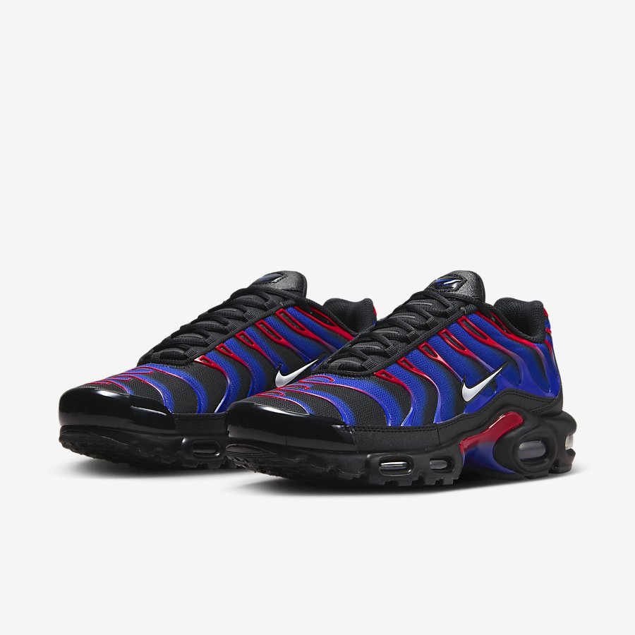 Giày Nike Air Max Plus Nam Đen Xanh Đỏ