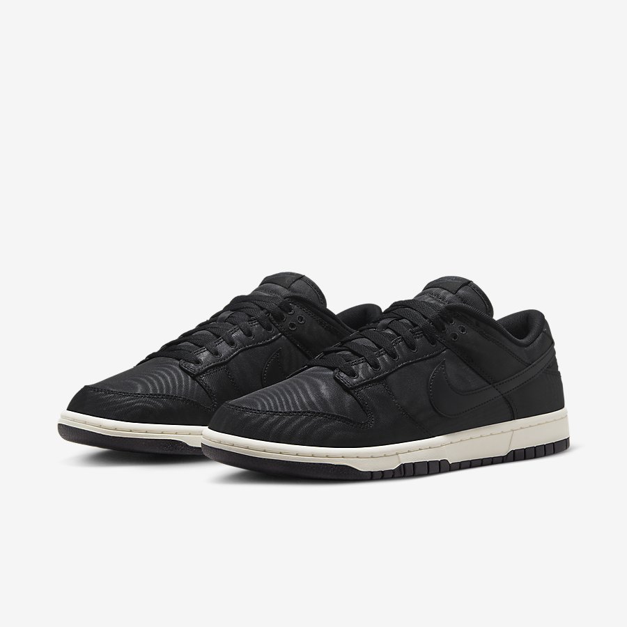 Giày Nike Dunk Low Retro Premium Nữ Đen