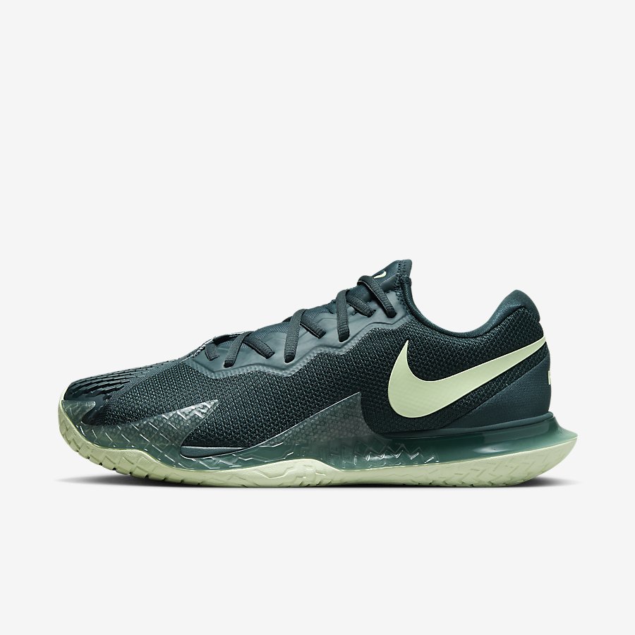 Giày Nikecourt Zoom Vapor Cage 4 Rafa Nam Xanh Lá