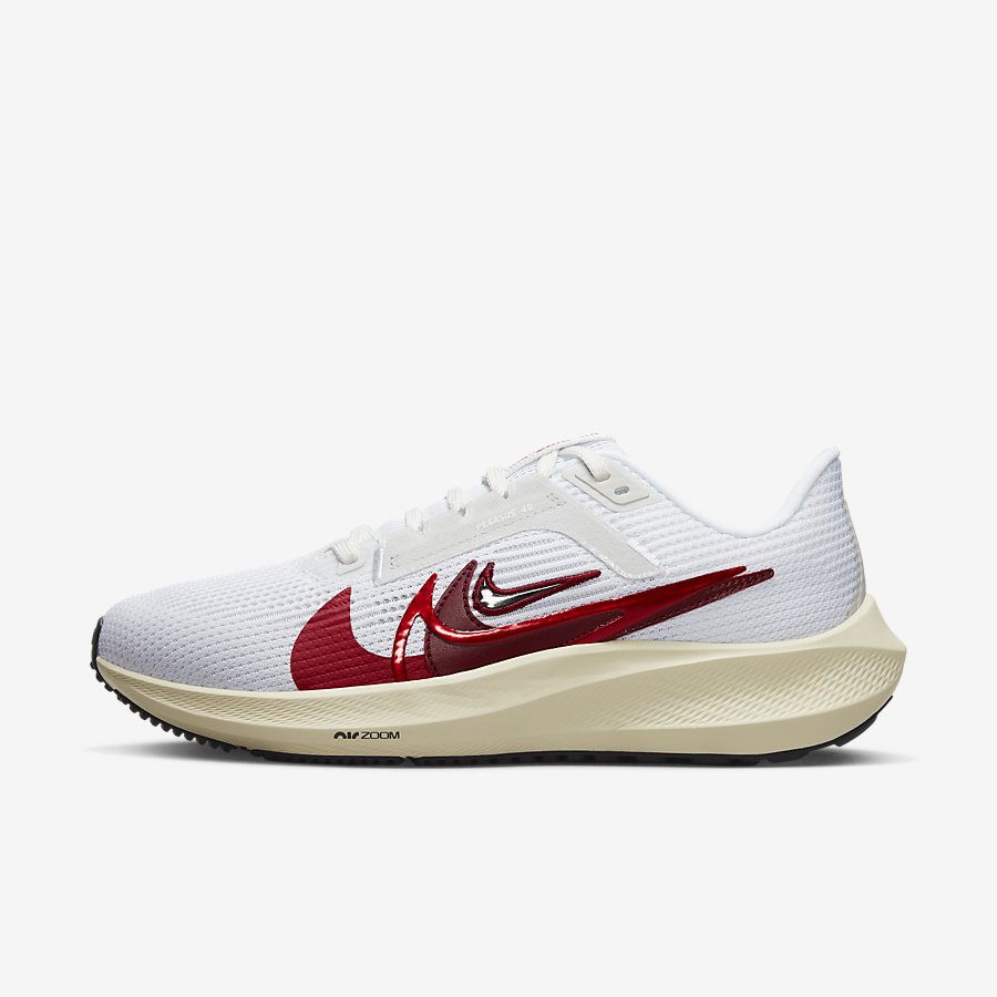 Giày Nike Pegasus 40 Premium Nữ Trắng Đỏ