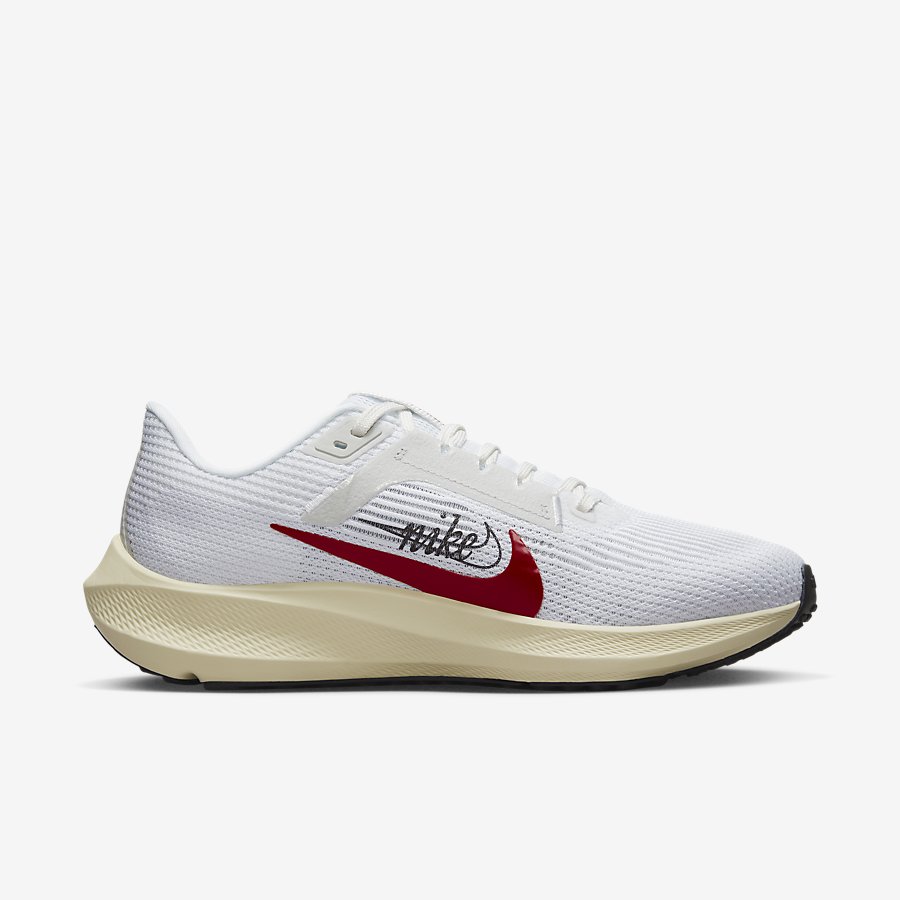 Giày Nike Pegasus 40 Premium Nữ Trắng Đỏ