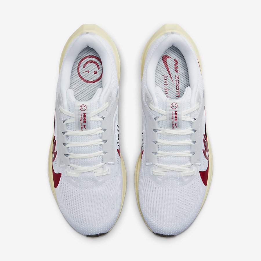 Giày Nike Pegasus 40 Premium Nữ Trắng Đỏ