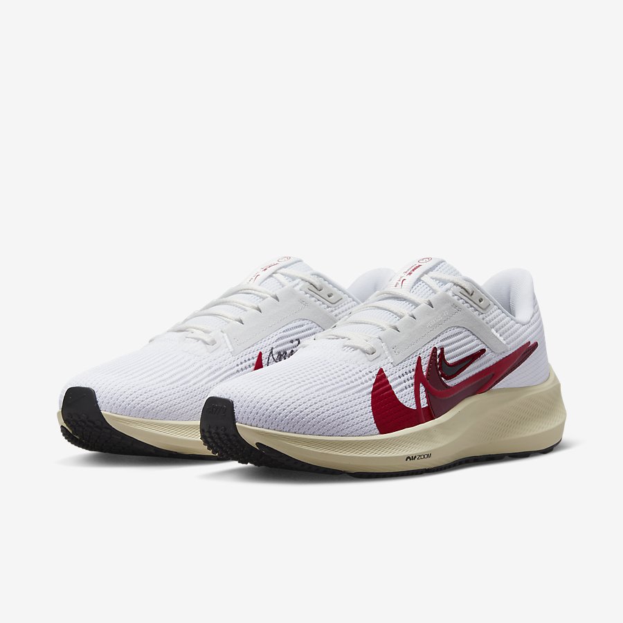 Giày Nike Pegasus 40 Premium Nữ Trắng Đỏ