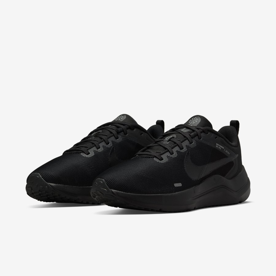 Giày Nike Downshifter 12 Nữ Đen Full