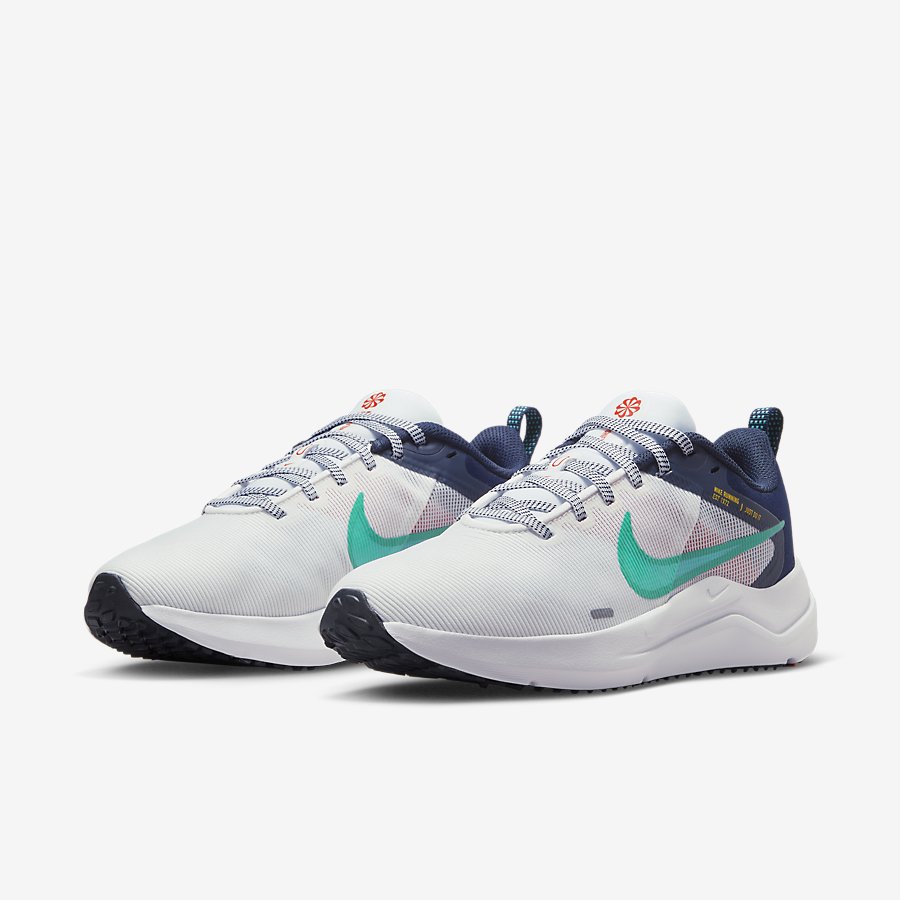 Giày Nike Downshifter 12 Nữ Trắng Xanh