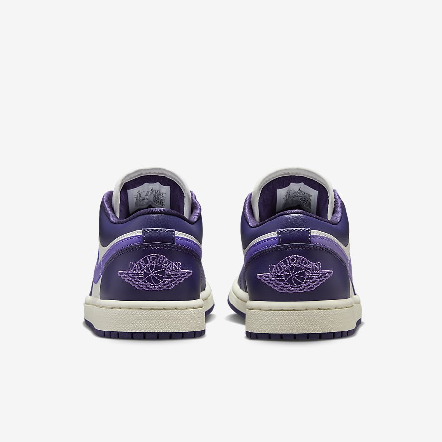 Giày Air Jordan 1 Low Nữ Xanh Than