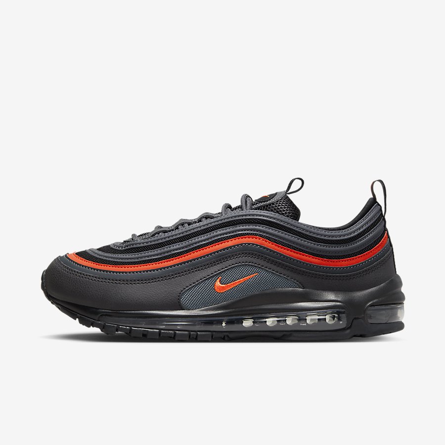 Giày Nike Air Max 97 Nam Đen Cam