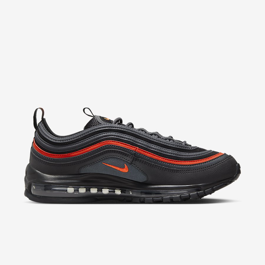 Giày Nike Air Max 97 Nam Đen Cam