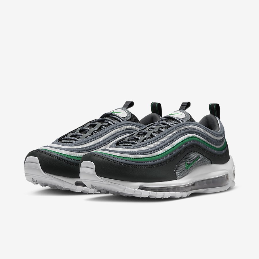 Giày Nike Air Max 97 Nam Xám Xanh Lá