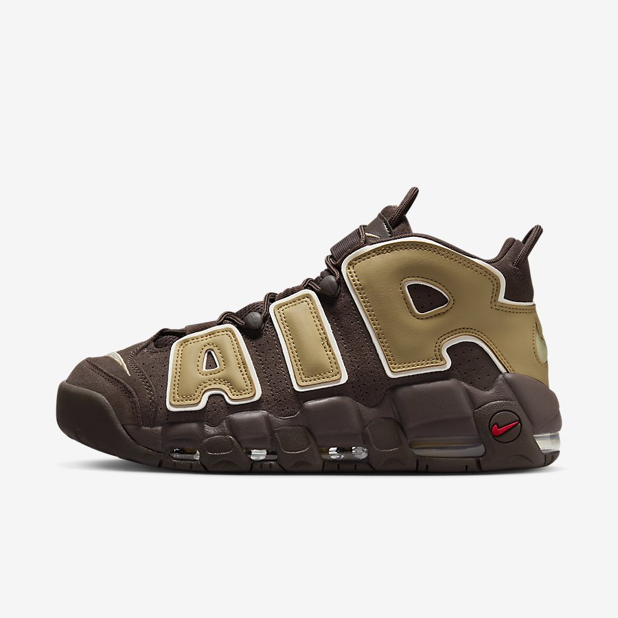 Giày Nike Air More Uptempo '96 Nam Xám Nâu Vàng