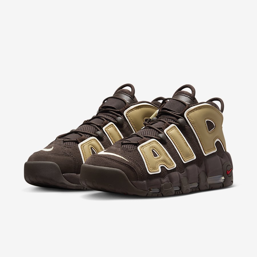 Giày Nike Air More Uptempo '96 Nam Xám Nâu Vàng