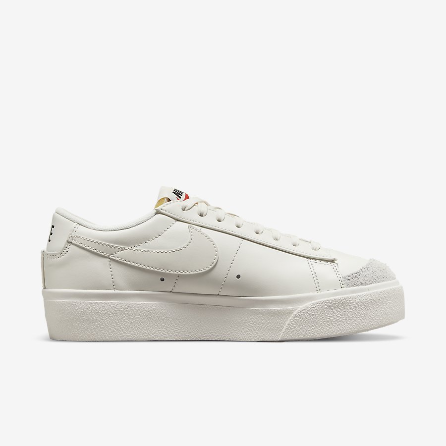 Giày Nike Blazer Low Platform Nữ Trắng